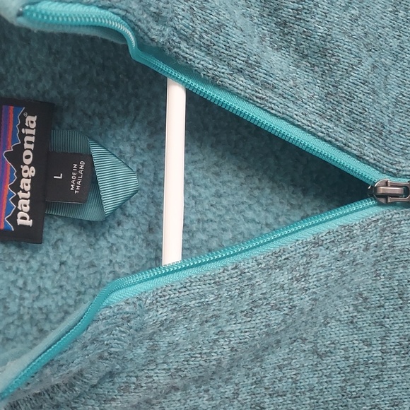 PATAGONIA BETTER SWEATER 1/4 ZIP FLEECE WOMEN'S SIZE LARGE - Picture 3 of 4